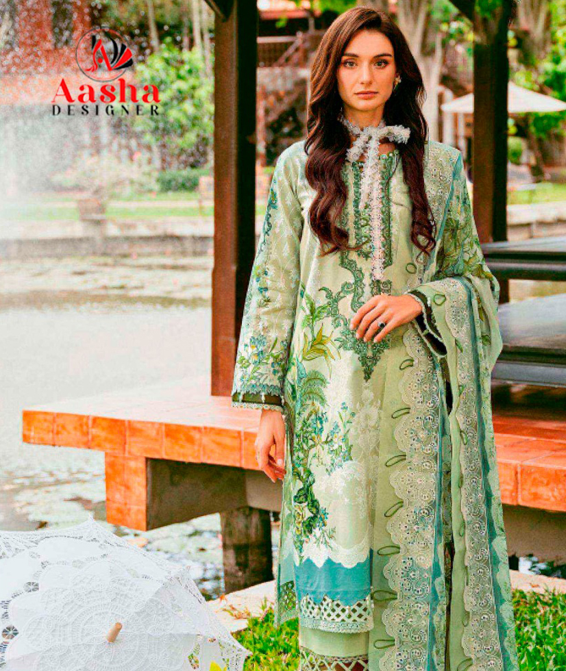 Aasha 1137 Cotton Printed Wholesale Pakistani Salwar Suit Catalog