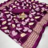 Vardan Ethnic Pure Calcutta Moss Georgette Flower Exclusive Printed Sarees Collection
