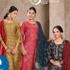 Kaya Amisha Vertical Silk Wholesale Kurti Set (3)