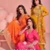 Sayuri Mayuri Premium Chinon Silk Gown with Digital Embroidered Dupatta Wholesale