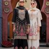 Eba Kaya Chinon Embroidered Suit Set Wholesale Catalog.