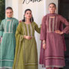 Kaavish Nasrin Embroidered Lawn Cotton with Mal-Mal Dupatta Suit Catalog