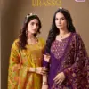 Lily-And-Lali-Brasso-Roman-Silk-Wholesale-Kurti-Bottom-With-Dupatta-Collection-1