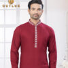 Outluk Wedding Vol 34 Embroidery Cotton Men's Kurta Collection