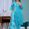 Cotton Printed Wholesale Kurti Bottom With Dupatta