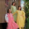 Poonam Designer Karigari Cotton Anarkali Gown Set - Wholesale