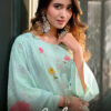 Rang Fashion Aaleen Viscose Linen Dupatta Wholesale Salwar Suit Collection