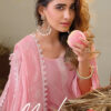 Rang Fashion Maskara Embroidered Viscose Linen With Chiffon Dupatta Salwar Suit Wholesale