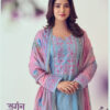 Reyna Sargun Pure Linen Digital Print Suit Wholesale