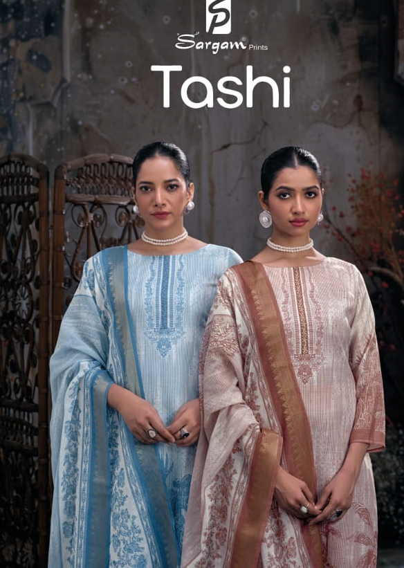 Sargam Tashi Pure Linen Digital Printed Wholesale Salwar Suit Collection