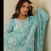 Tanyaa P 123 Cotton Lakhnavi & Mirror Work Kurti Set Wholesale