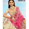 Tathastu Anaara Ivory & Pink Embroidered Designer Silk Lehenga Choli
