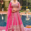 Vardan Majestic Pink Bridal Lehenga with Heavy Sequin & Zari Work Collection