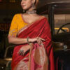 Vardan Ethnic Premium printed Silk Sarees fancy Designer Blouse