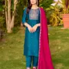 Aanchi Sparrow Vichitra Silk Salwar Suit Wholesale Collection