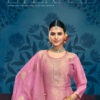 Fourdots Milonee Viscose Organza Jacquard Suit Muslin Bottom Designer Salwar Suit Catalog (1)