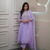 Jeel 1 Georgette Fancy Embroidered Kurti Bottom With Dupatta