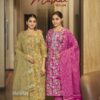 Ossm Malhar Vol 04 Cotton Printed Kurti Bottom With Dupatta Collection