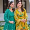Radhika Blossom Vol 6 Cotton Anarkali Suit Top Bottom Dupatta Catalog