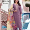 Rangoon Brinda Chiffli Cotton Embroidered Salwar Suits Catalog