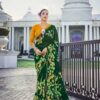 Sanskar Malaika Bember Georgette Embroidered Saree Collection