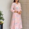 Tanyaa P 232 Cotton A Line Round Kurti With Bottom Collection