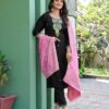 Vaniska Fantasy Vol 1 Viscose Stripes Kurti Bottom With Dupatta Collection