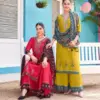 Wooglee Prarambh Weaving Readymade Salwar Suits Wholesale Catalog