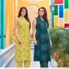 Wooglee Samiksha Rayon Print Fancy Co-ord Set Wholesale Collection