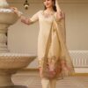 Hr 22 Viscose Assam Silk Fancy Kurti Bottom With Dupatta Collection