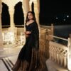 JR-636 Georgette Embroidery Saree Sequins Collection
