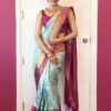 KP Creation KP-2038 Soft Lichi Jacquard Silk Saree Wholesale Collection
