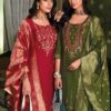 Lily & Lali Hasmeena Vol 5 Wholesale Viscose Kurti With Bottom Dupatta Catalog
