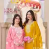 Radhika Cotton Culture Vol 3 Kurti Pant with Dupatta Collection