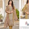 Shree Fab Design NO KT 242 Cotton Wholesale Handwork Pakistani Suit Collection 