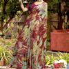 Vallabhi Prints Shriyanka-03 Wholesale Floral Chiffon Sarees Catalog