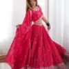 Vardan Ethnic SP-17 Shimmer Silk Sequence Lehenga Collection