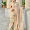 Vardan NSR-839 Wholesale Chinnon Silk Salwar Kameez Catalog