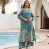 Vardan Summer German Rayon Wholesale Kurti Palazzo Set