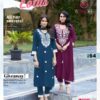 Woodee White Lotus Wholesale Rayon Kurti With Bottom Dupatta
