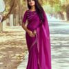 Kashvi Silver Stone Vol 20 Wholesale Fancy Satin Saree Collection