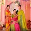 Sirona Fashion Shubh Laxami Fancy Embroidered Saree Collection