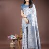 Vardan Ast Linen Queen Vol 8 Wholesale Fancy Linen Sarees