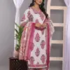 Vardan Naisha K 60 Wholesale Pure Cotton Kurti With Bottom Dupatta