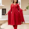 Vardan Naisha K 99 Wholesale Cotton Kurti With Bottom Dupatta