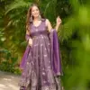 Vardan SRK-5283 Wholesale Silk Readymade Gown Suit Collection