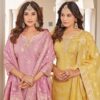Aanchi Antra Wholesale Straight Kurti With Bottom Dupatta Collection