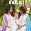 Aanchi Bhavini Wholesale Premium Roman Silk Anarkali Kurti With Bottom Dupatta