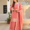 Afsana Kashaf Wholesale Fandy Crush Readymade Salwar Suit Collection