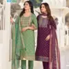 Blue Hills Dupatta World Wholesale Rayon Kurti With Bottom Dupatta